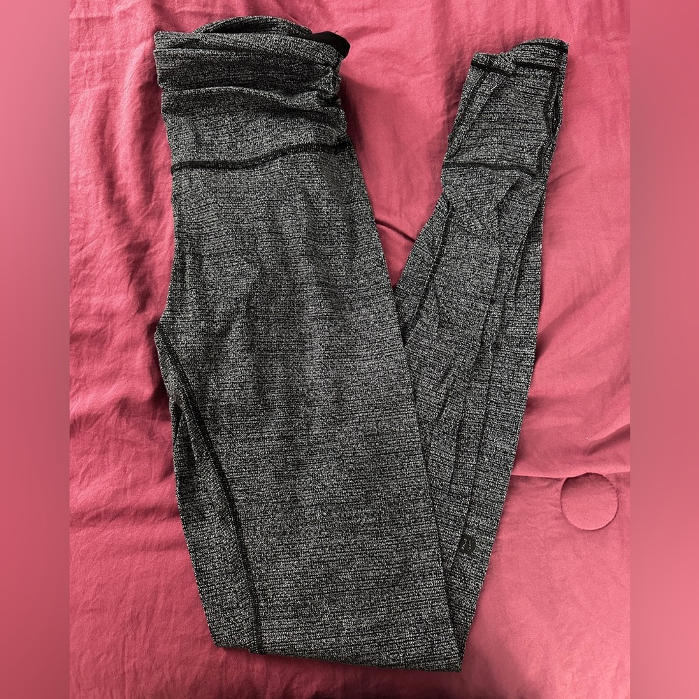 Lululemon Athletica Black and White Leggings